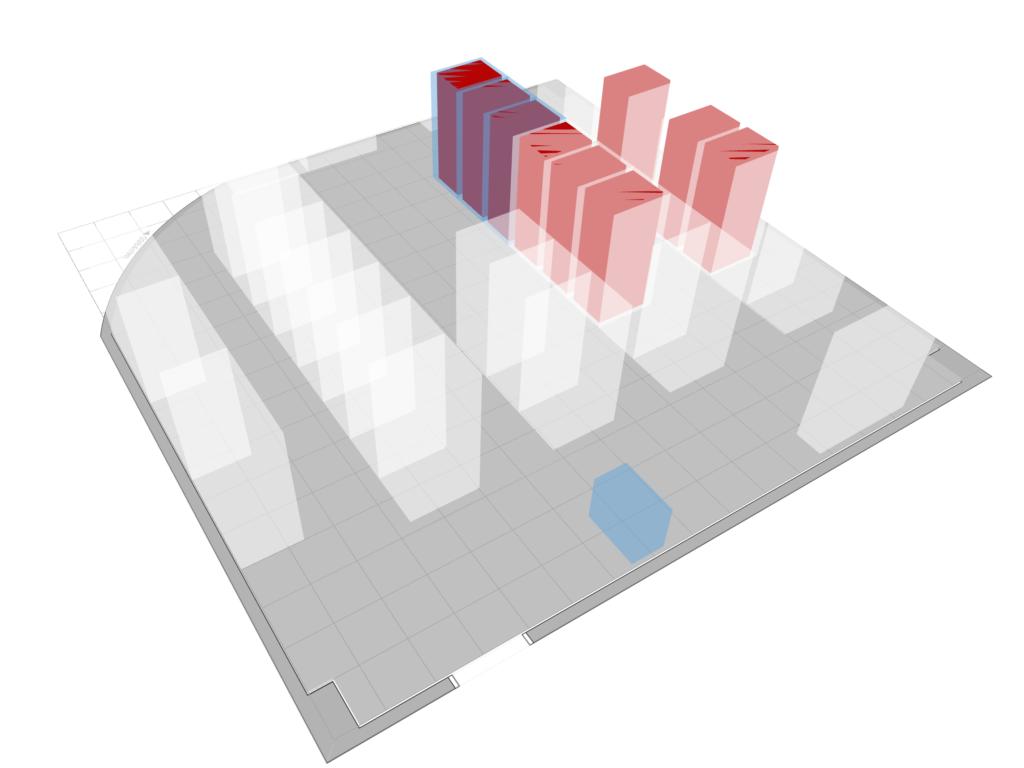 3D cooling utilization view